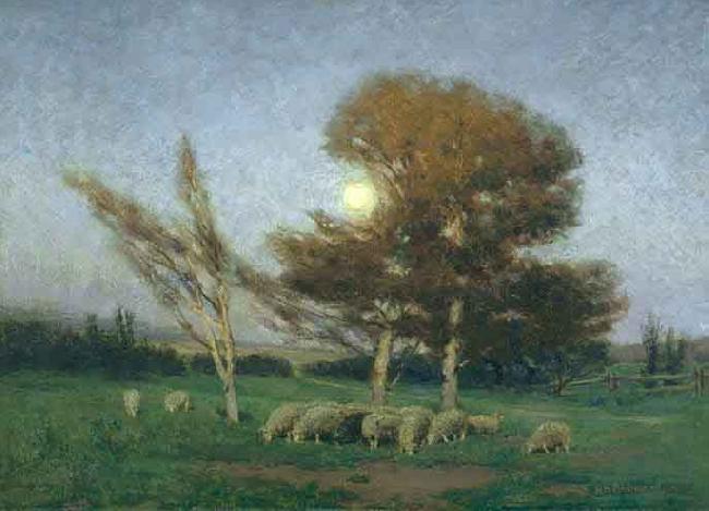 William Bromley Early Moonrise in September